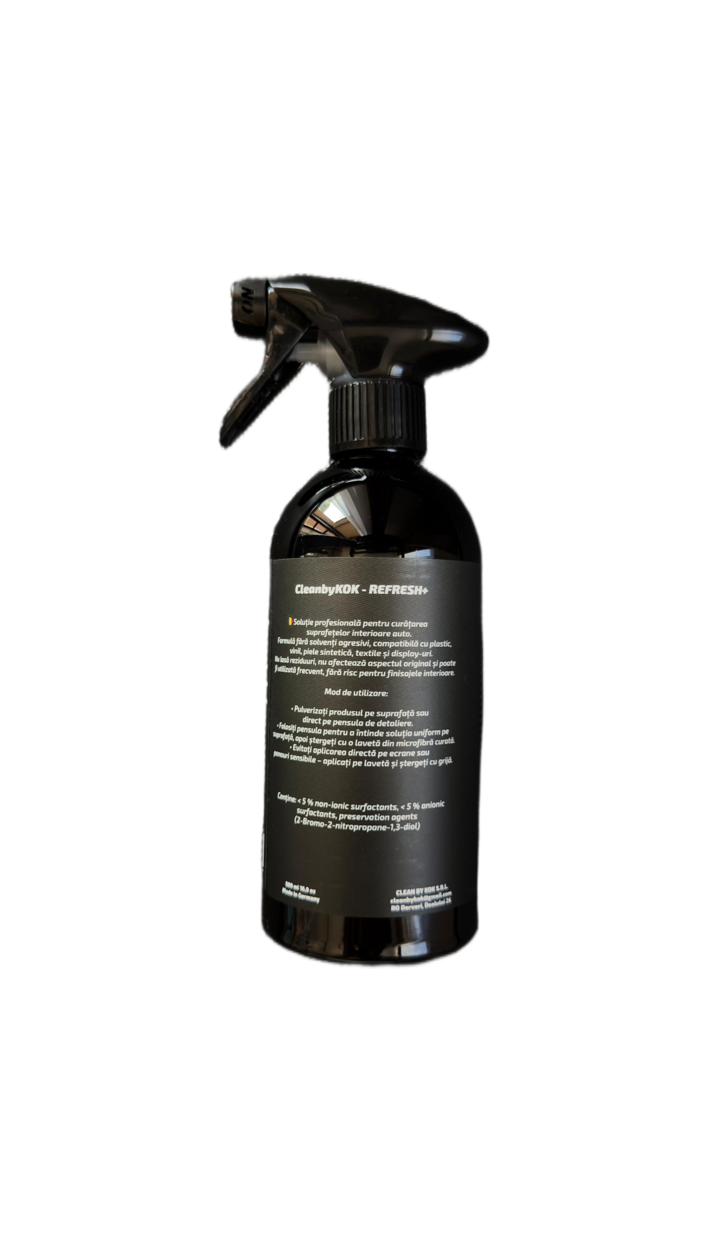 REFRESH+ - Soluție Profesională Curățare Interior 500ml