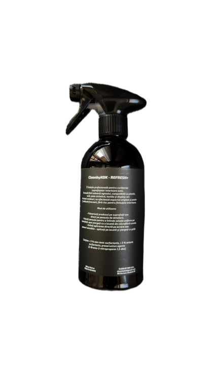 REFRESH+ - Soluție Profesională Curățare Interior 500ml